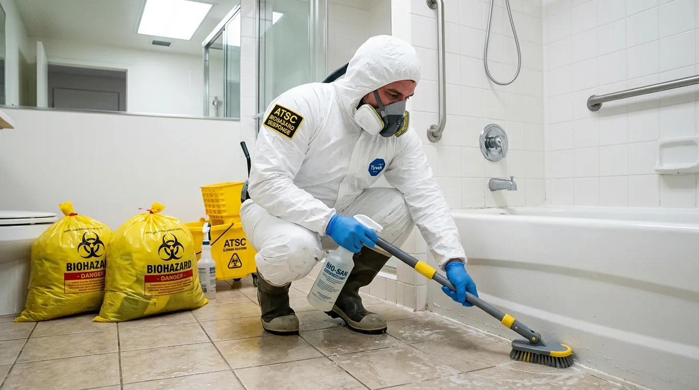 Decontamination equipment deployed for Blood Cleanup in Wind Lake